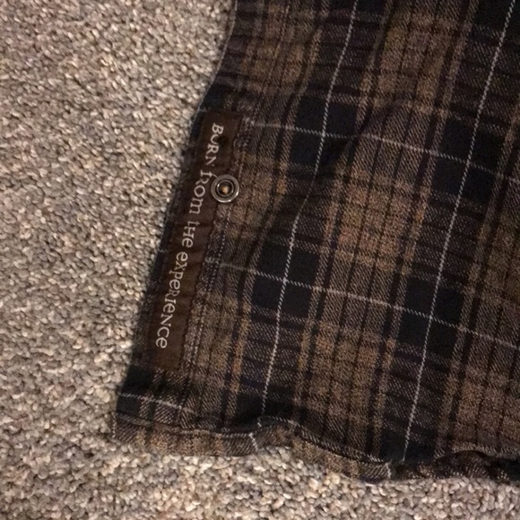 Prana button down flannel, organic cotton - Picture 6 of 8